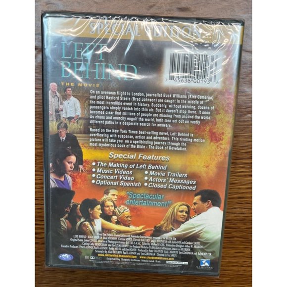 Left Behind DVD Movie Lot Special Edition and II Tribulation Force Kirk Cameron - Picture 5 of 6